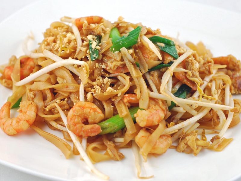 Pho xao-shrimp